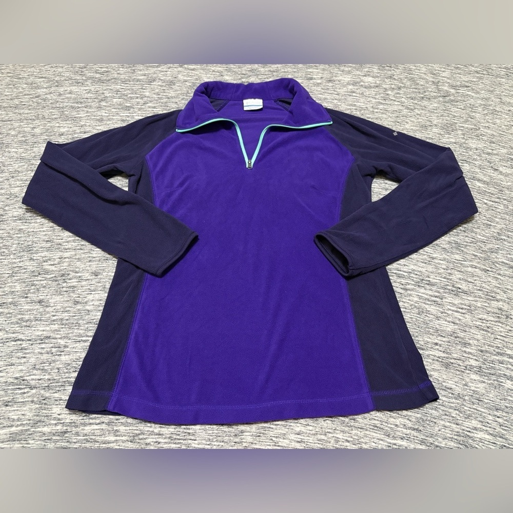 Columbia Women’s Medium Quarter Zip Fleece Pullover
